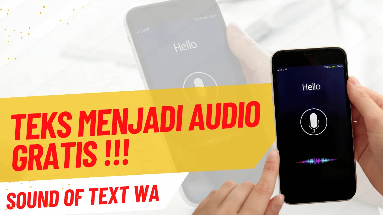 Sound of Text WA Teks Menjadi Audio GRATIS