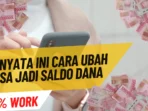 Ubah Pulsa jadi saldo dana